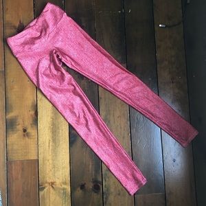 NWOT Goldsheep Herringbone Red Leggings